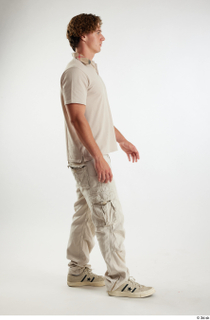 Lyle  1 beige cargo pants beige polo t shirt…